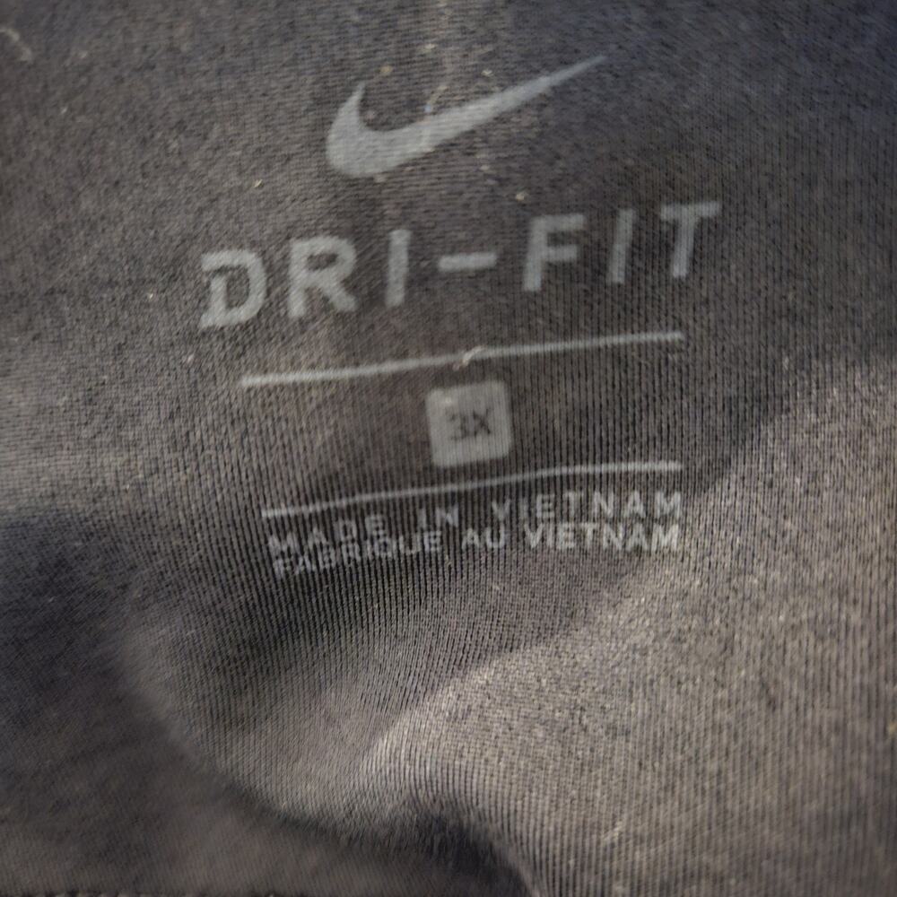 Nike Training Icon Clash One Tight Black Capri Leggings Swoosh Womens Plus 3X - Picture 4 of 6
